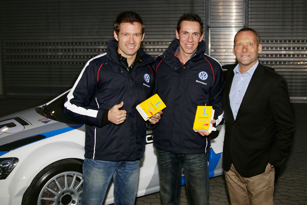 Sebastien Ogier, Julien Ingrassia samt Kris Nissen
(Foto: VW-Motorsport)